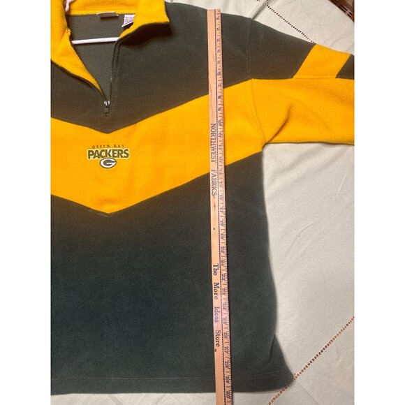 Vintage 1998 NFLP Green Bay Packers Quarter Zip Fleece Mens XL - Picture 8 of 8